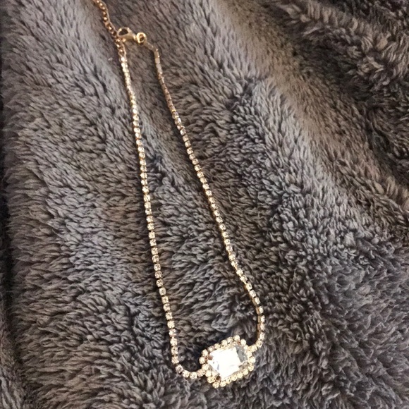 Gold plated choker necklace - Picture 1 of 2